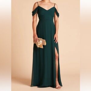 Birdy Grey Bridesmaid Dress Devon with removable shoulder cuff